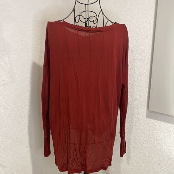 Banana Republic Ladies' Long Sleeve Top | burnt orange | size MP - Picture 5 of 8